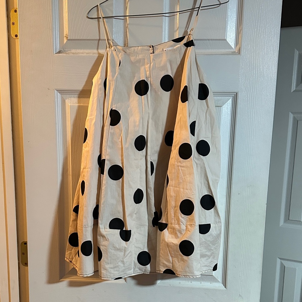 Polka Dot Tunic with Black Dots